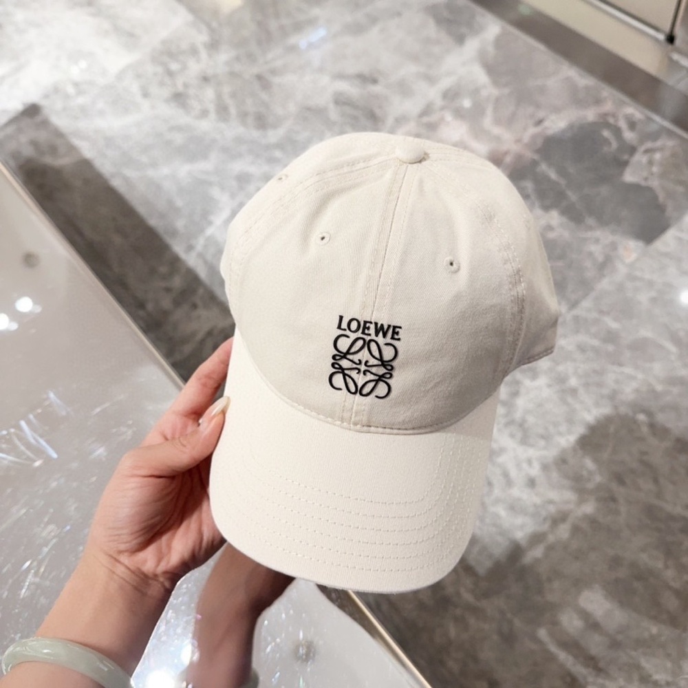 Loewe White Sun Protection Baseball Cap - Picture 2 of 6